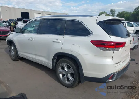 2019 Toyota Highlander Limited z USA, uszkodzony, nr VIN 5TDDZRFH8KS934464
